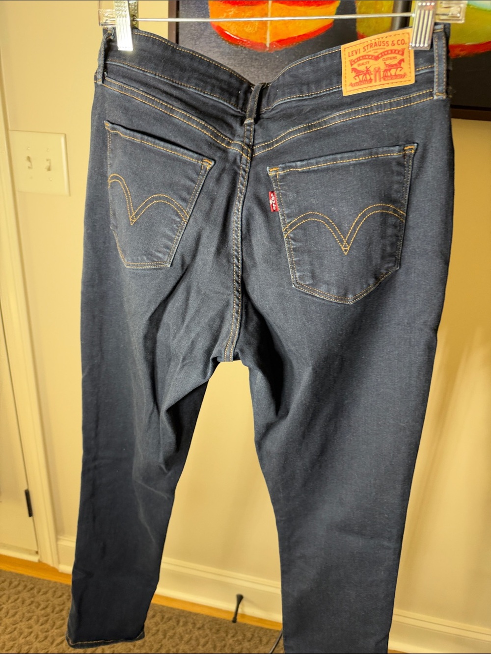 Levi's Women's Dark Blue Skinny Jeans